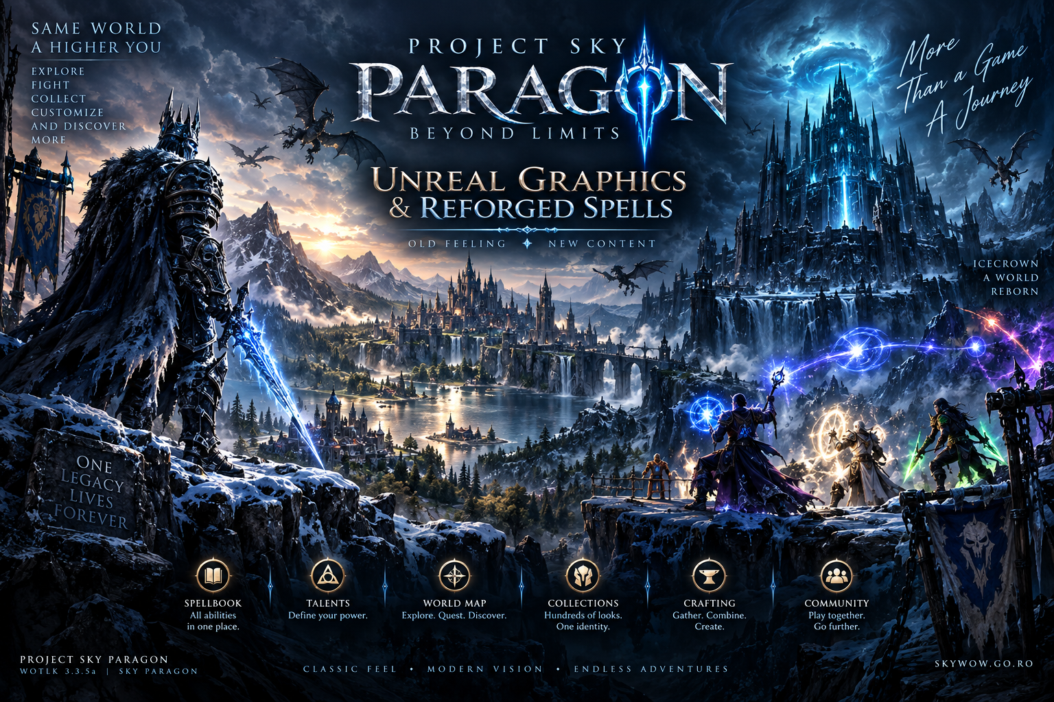 Azeroth Reborn — Unreal Graphics & Reforged Spells